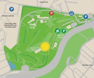 Le Festival Victoria Park Parking Map
